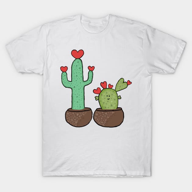 Cacti T-Shirt by pebbleblue